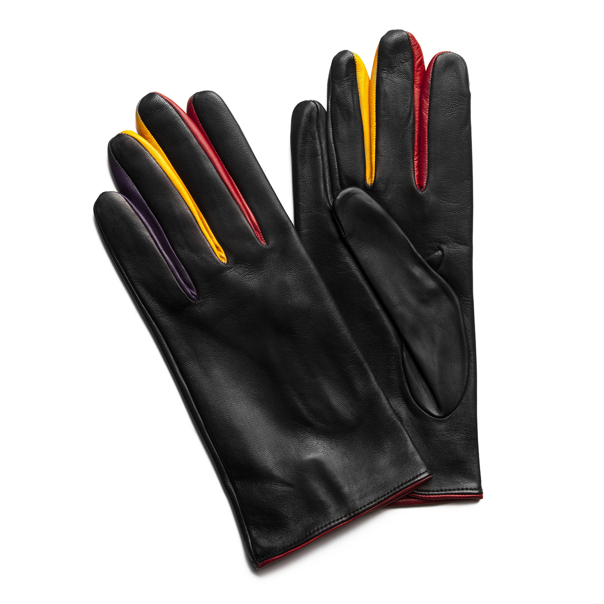 Gants en cuir d agneau doubles soie BRUXELLES