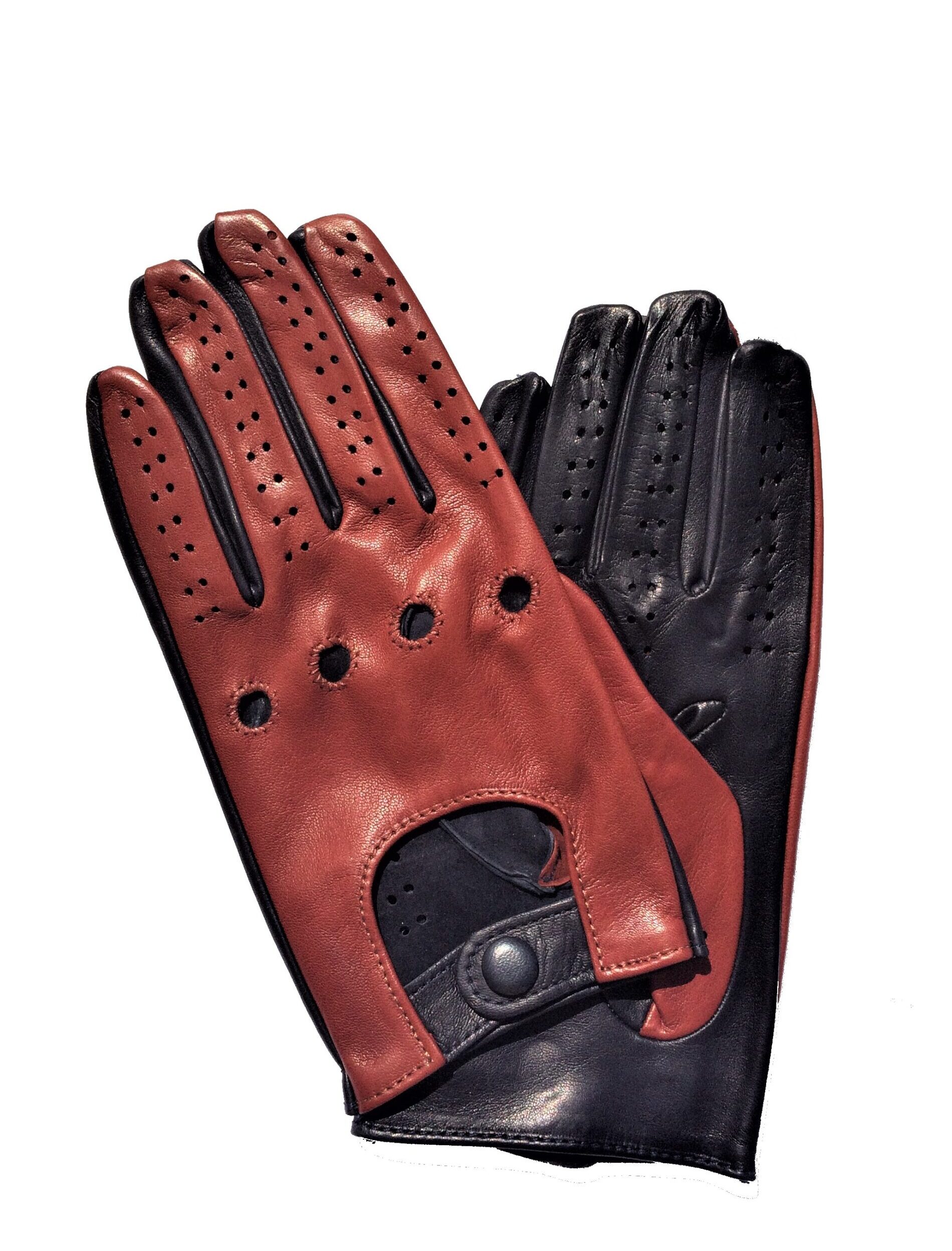 Gants Mitaines de conduite Homme Cuir