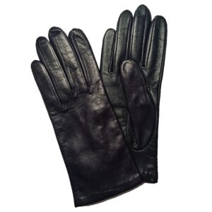 Gants Tactiles pour Homme - Cuir & Doublure en Soie