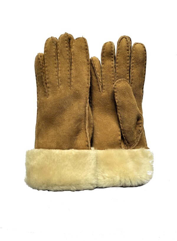 Moufle homme cuir retourné best sale