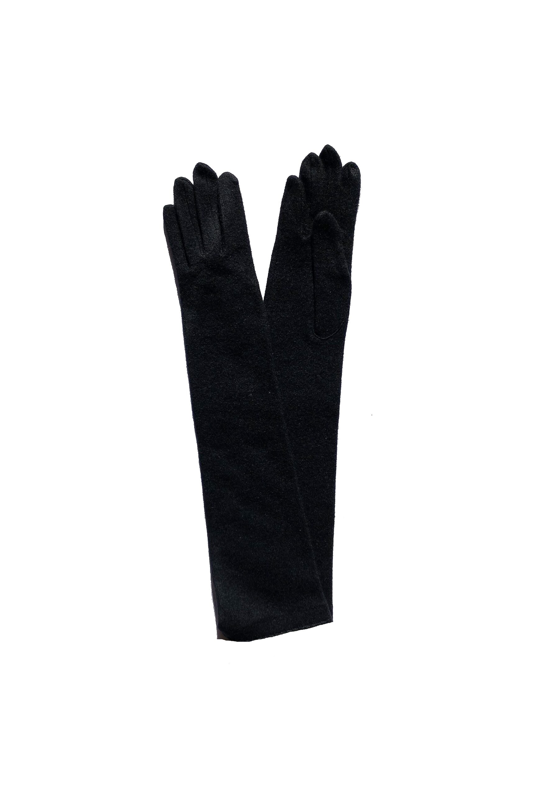 Gants Femme Noirs - Taille Unique - Polyamide/PVC - Légers - Neufs Avec Étiquettes