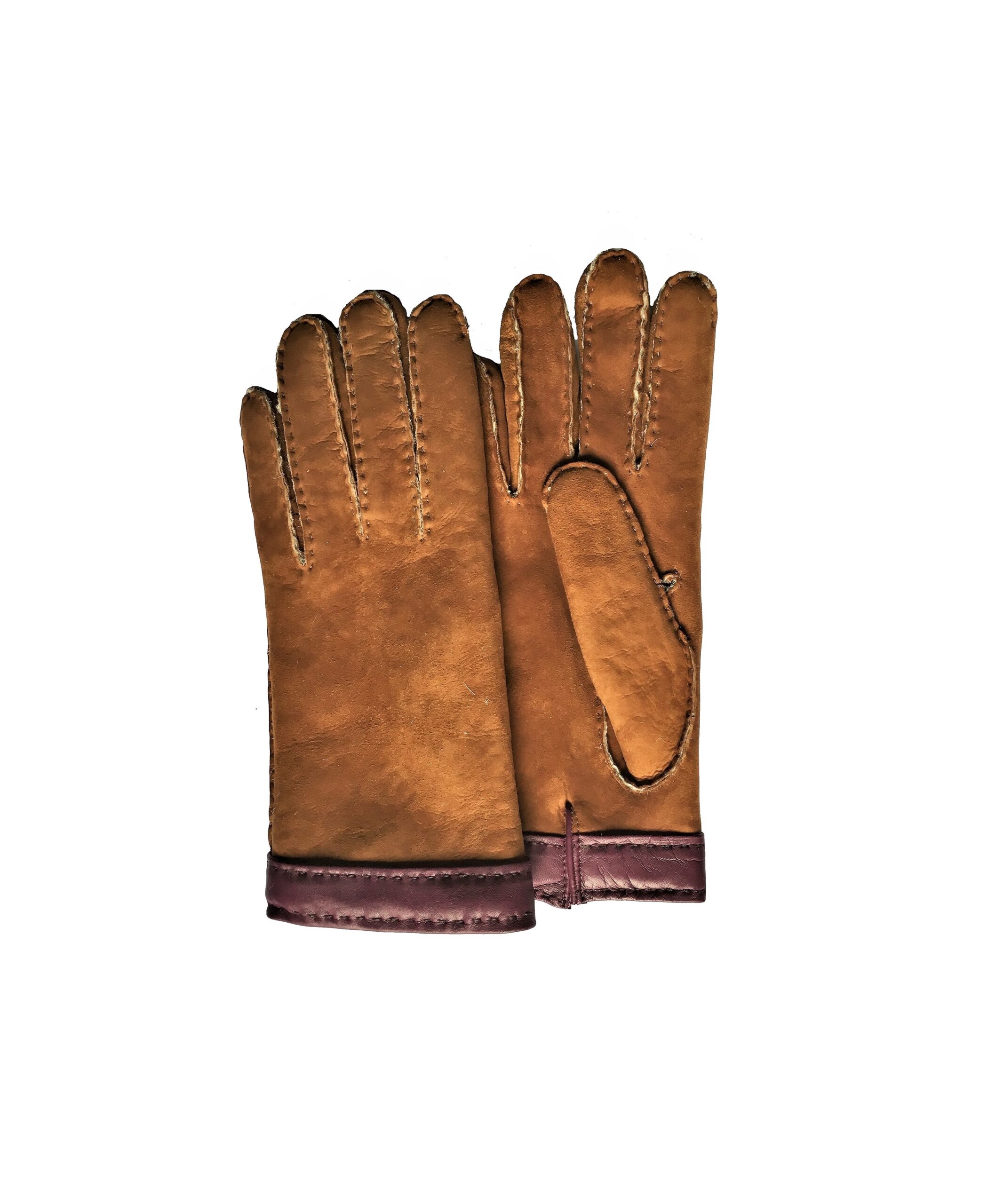 Gants Mouton Retourné Femme - Chic & avec Doublure Laine