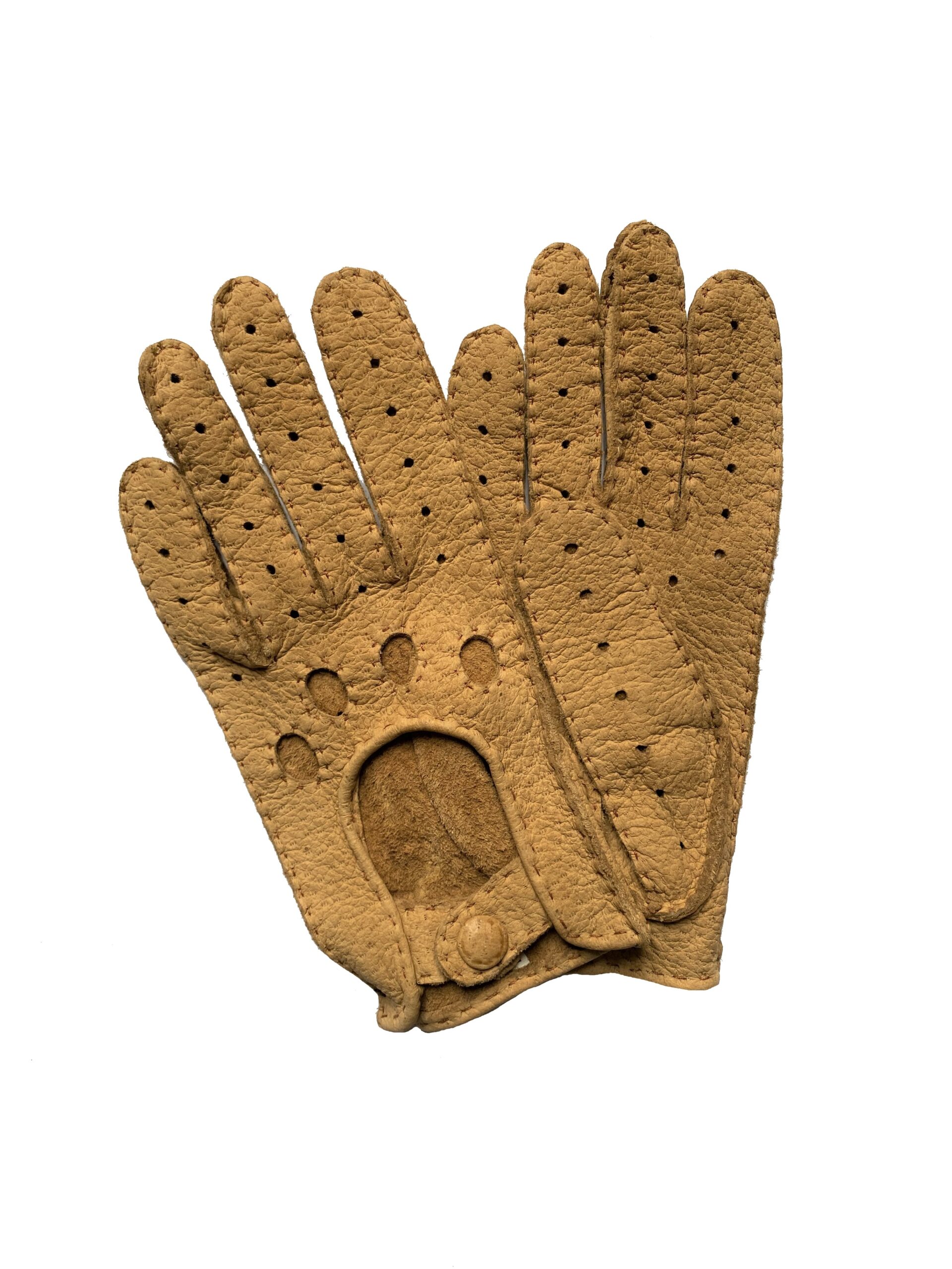 Gants de Conduite en Cuir de Pécari pour Homme