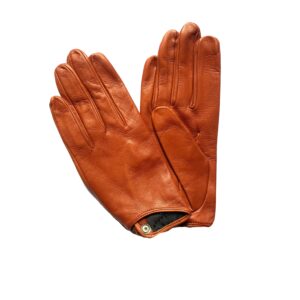 GANTS-COURTS-FEMME-EN-CUIR-AGNEAU-NON-DOUBLE-BRANDY_MI-SAISON-MODELE_BRISBANE-VUE-FACE