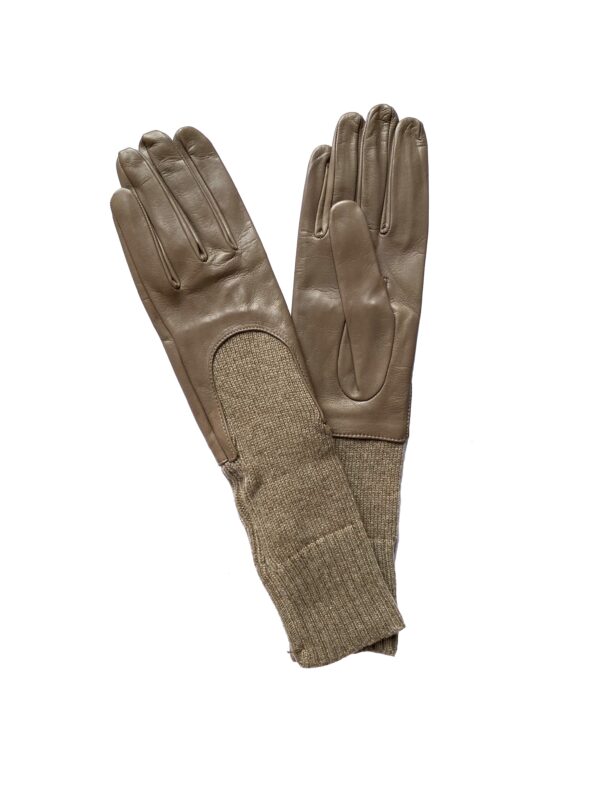 GANTS-CUIR-ARGILE-FEMME-NON-DOUBLE-REBORD-CACHEMIRE_MODELE-ACAPULCO_VUE-FACE