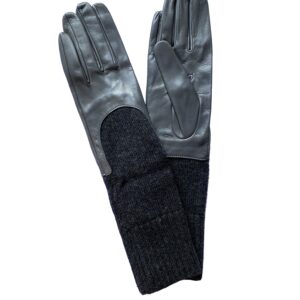 GANTS-CUIR-GRIS-FEMME-NON-DOUBLE-REBORD-CACHEMIRE_MODELE-ACAPULCO_VUE-FACE