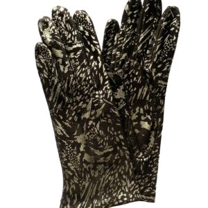GANTS-EN-CUIR-AGNEAU-DOUBLE-SOIE-NOIR-ARGENT_GANTS-FEMME_MODELE-NAPLES_VUE-FACE