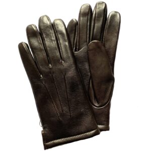 GANTS-EN-CUIR-MARRON-DOUBLURE-LAPIN_GANTS-HOMME-TRES-CHAUD_MODELE-KIRUNA_VUE-FACE