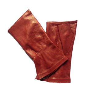 MITAINES-CUIR-FEMME-ROUGE-CHILLY-DOUBLE-SOIE_MODELE-AROSA_VUE-FACE