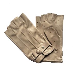 MITAINES_CUIR-ARGILE-FEMME-MILANO_GANTS_NON_DOUBLES-VUE-FACE