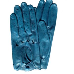 GANTS-CONDUITE-CUIR-VERT-EMERAUDE-NON-DOUBLE-FEMME_MODELE-FLORES_VUE-FACE