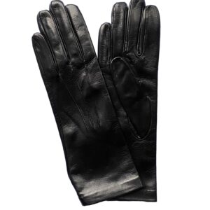 GANTS-CUIR-AGNEAU-NOIR-LONG-3-BAGUETTES-FEMME_MODELE-YPRES_VUE-FACE