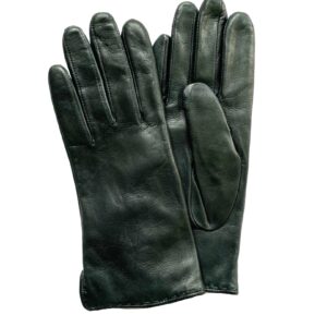 GANTS-CUIR-AGNEAU-DOUBLE-CACHEMIRE-VERT-SAPIN-FEMME_MODELE-ODENSE