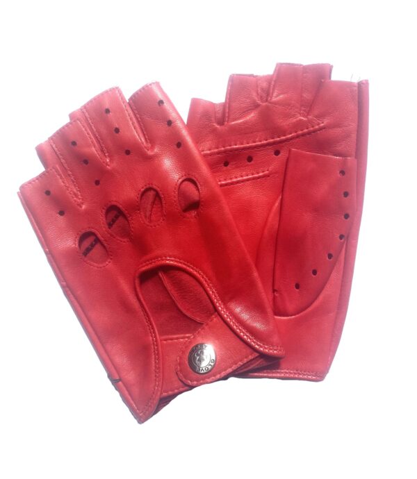 MITAINES-EN-CUIR-ROUGE-POUR-HOMME-BOUTON-PRESSION-MI-SAISON-DAYTONA-VUE-FACE