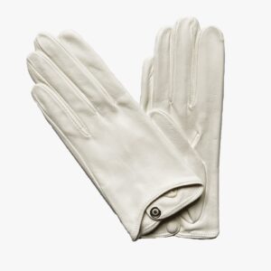 GANTS-EN-CUIR-AGNEAU-NON-DOUBLE-BLANC-POUR-FEMME-MODELE-BRISBANE-GANTS-CUIR-COURT-ECHANCRE