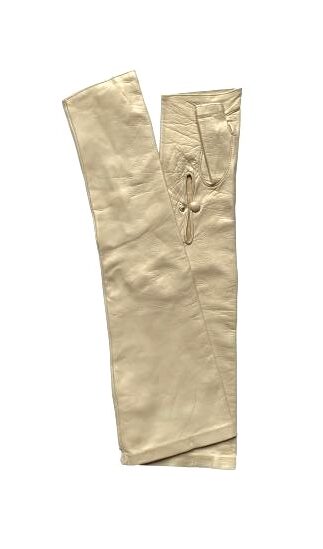 MITAINES-LONGUES-EN-CUIR-DOUBLEES-SOIE-SANS-DOIGTS-FERMETURE-BOUTON-POIGNET-POUR-FEMME-MODELE-PALERME-VUE-FACE