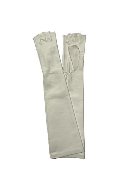 Asukohu Gants Longs En Cuir Brevetés, Gants De Scène
