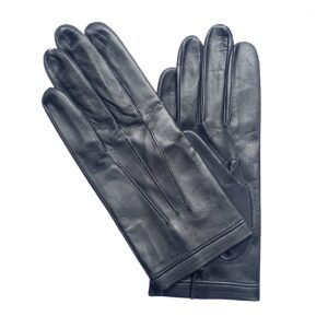 GANTS-EN-CUIR-AGNEAU-GRIS-NON-DOUBLE-HOMME-MODELE-MONS-VUE-FACE