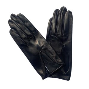 GANTS-CUIR-AGNEAU-NON-DOUBLE-OUVERTURE-V-GANTS-COURTS-FEMME-NOIR_MODELE-SANTA-MONICA-VUE-FACE