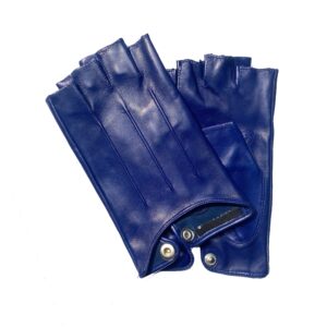 MITAINES-GANTS-DE-CONDUITE-EN-CUIR-AGNEAU-SANS-ONCE-TROIS-BAGUETTES-NON-DOUBLEES-BLEU-COBALT_MODELE-MUGELLO-VUE-FACE
