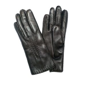 GANTS-CUIR-DE-CERF-DOUBLURE-CACHEMIRE-POUR-FEMME-COULEUR-NOIR_MODELE-GLASGOW-VUE-FACE