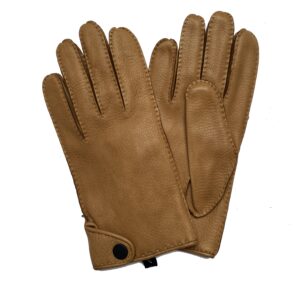 GANTS-EN-CUIR-DE-CERF-DOUBLURE-CACHEMIRE-COULEUR-CAMEL-POUR-HOMME_MODELE-LIVOURNE-VUE-FACE