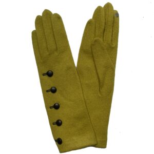 GANTS-EN-LAINE-MI-LONG-AVEC-BOUTON-TAILLE-UNIQUE-COULEUR-CITRON-POUR-FEMME_MODELE-SAN-JOSE-VUE-FACE