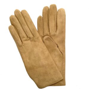 GANTS-CUIR-SUEDE-DOUBLURE-LAINE-BEIGE-NATUREL-POUR-FEMME_MODELE-BERNE-VUE-FACE