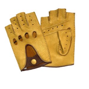 MITAINES-AUTO-NON-DOUBLEES-EN-CUIR-DE-CERF-JAUNE-BRUN-CORK-POUR-HOMME_MODELE-MONTMELO-VUE-FACE