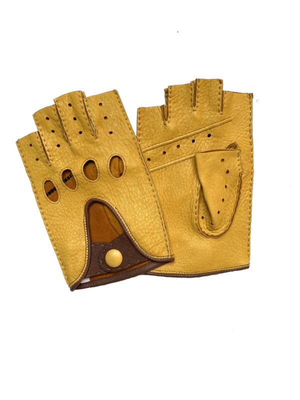MITAINES-AUTO-NON-DOUBLEES-EN-CUIR-DE-CERF-JAUNE-BRUN-CORK-POUR-HOMME_MODELE-MONTMELO-VUE-FACE