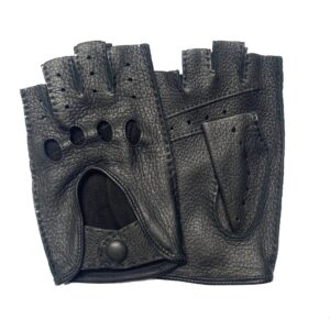 MITAINES-AUTO-NON-DOUBLEES-EN-CUIR-DE-CERF-NOIR-POUR-HOMME_MODELE-MONTMELO-VUE-FACE