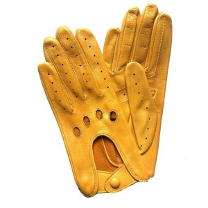 Gants de conduite en cuir d'agneau sans doublure - FLORES