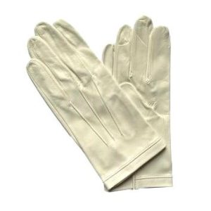 Gants de cérémonie en cuir d'agneau sans doublure - SAINT-BRIEUC
